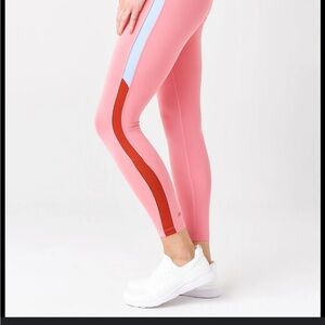 Colorblock Pink Leggings